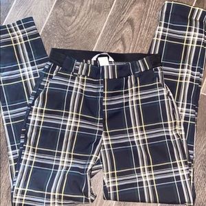 H&M| Plaid Pants